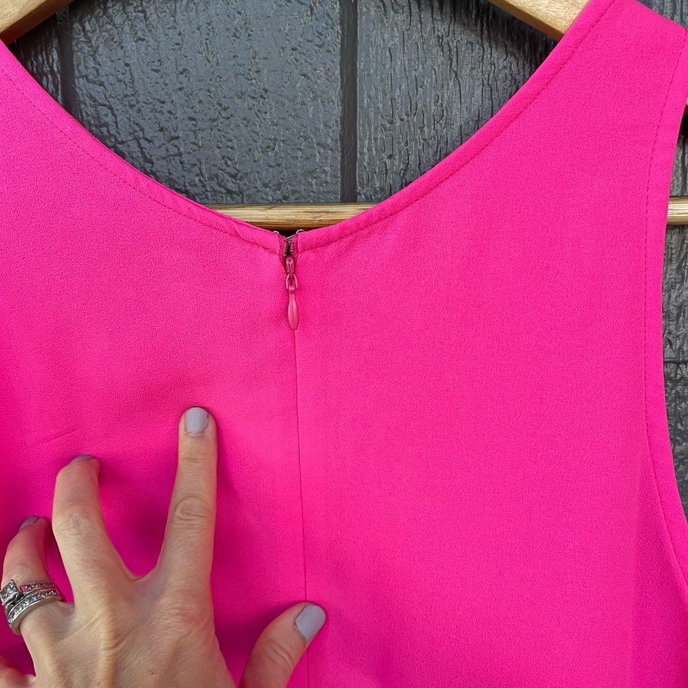 TOBI Swifty Shift Dress Neon Pink In Medium - Picture 13 of 14